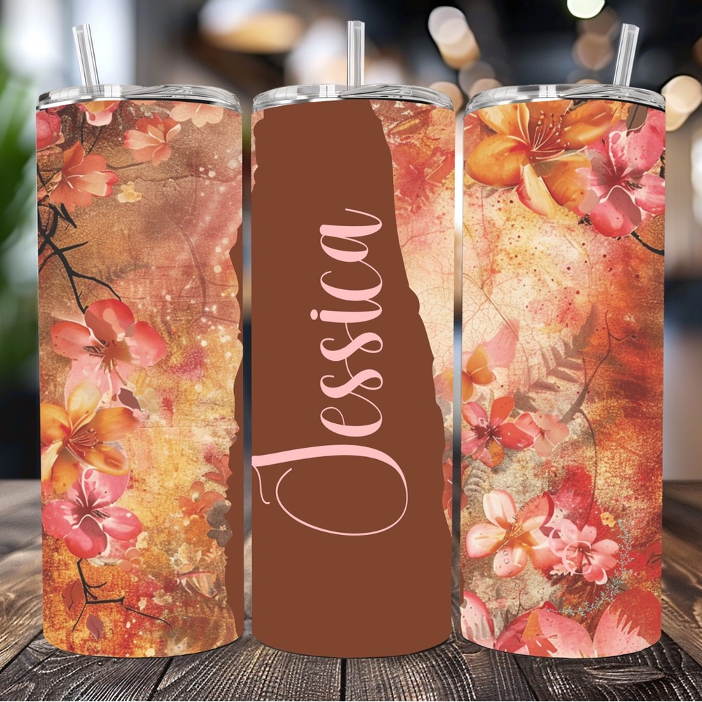 CUSTOMIZABLE & CUSTOM 20 OZ SKINNY TUMBLERS- Match your cup to your personality!